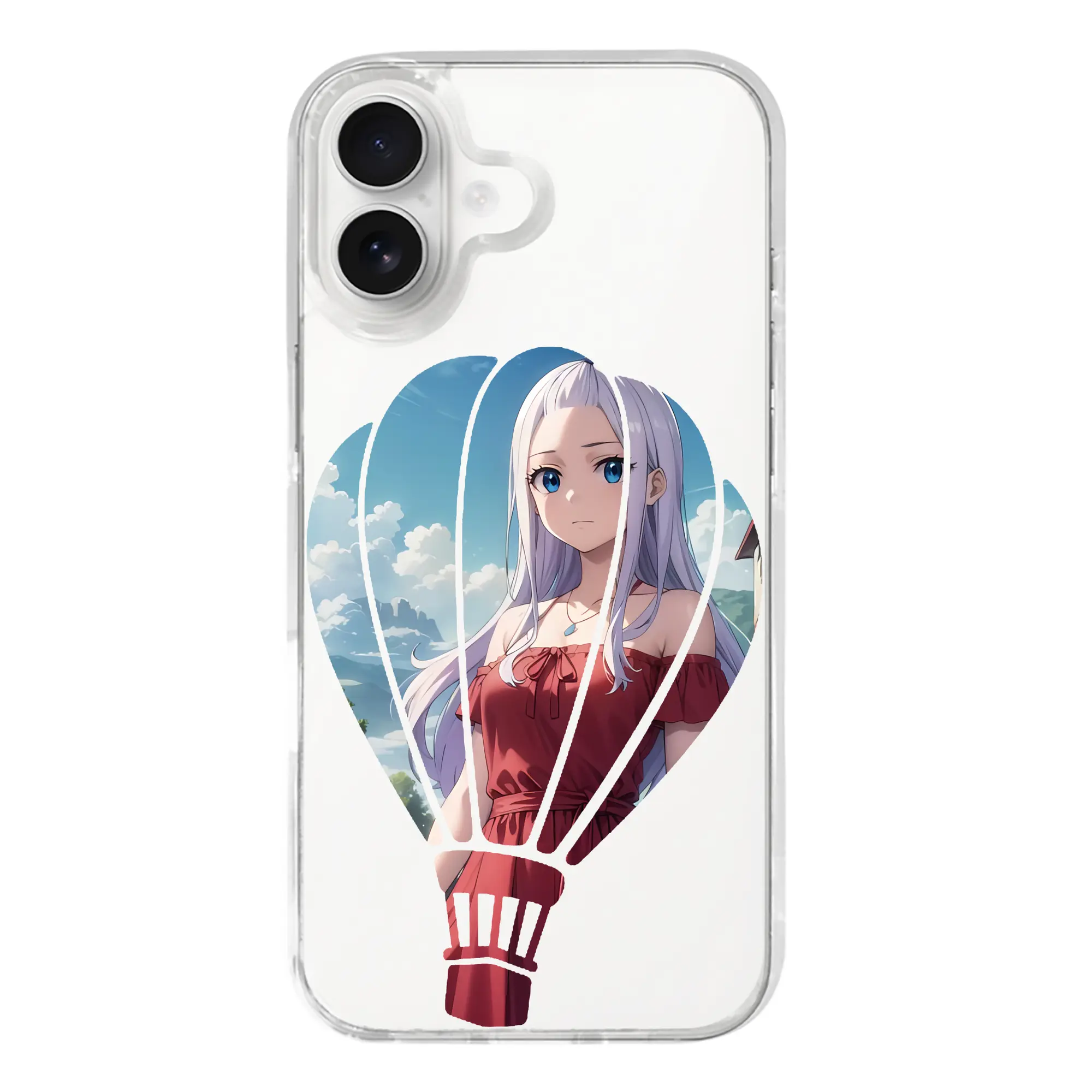 フェアリーテイル グッズ ミラジェーン・ストラウス - iPhone 17シリーズ 透明スマホケース – 薄型・耐衝撃・精密フィット保護カバー